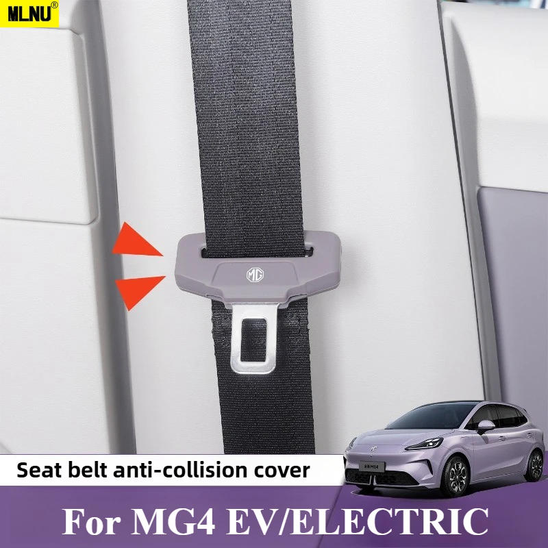 

Seat Belt Protector For MG4 EV/ELECTRIC Accessories 2025/2024-Premium Silicone,Shock-Absorbing & Noise-Reducing 2022-2023