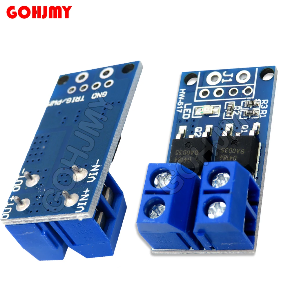 PWM 15A 400W MOS FET DC Trigger Switch Drive Module 5V-36V Regulator Control Panel Motor Control Board