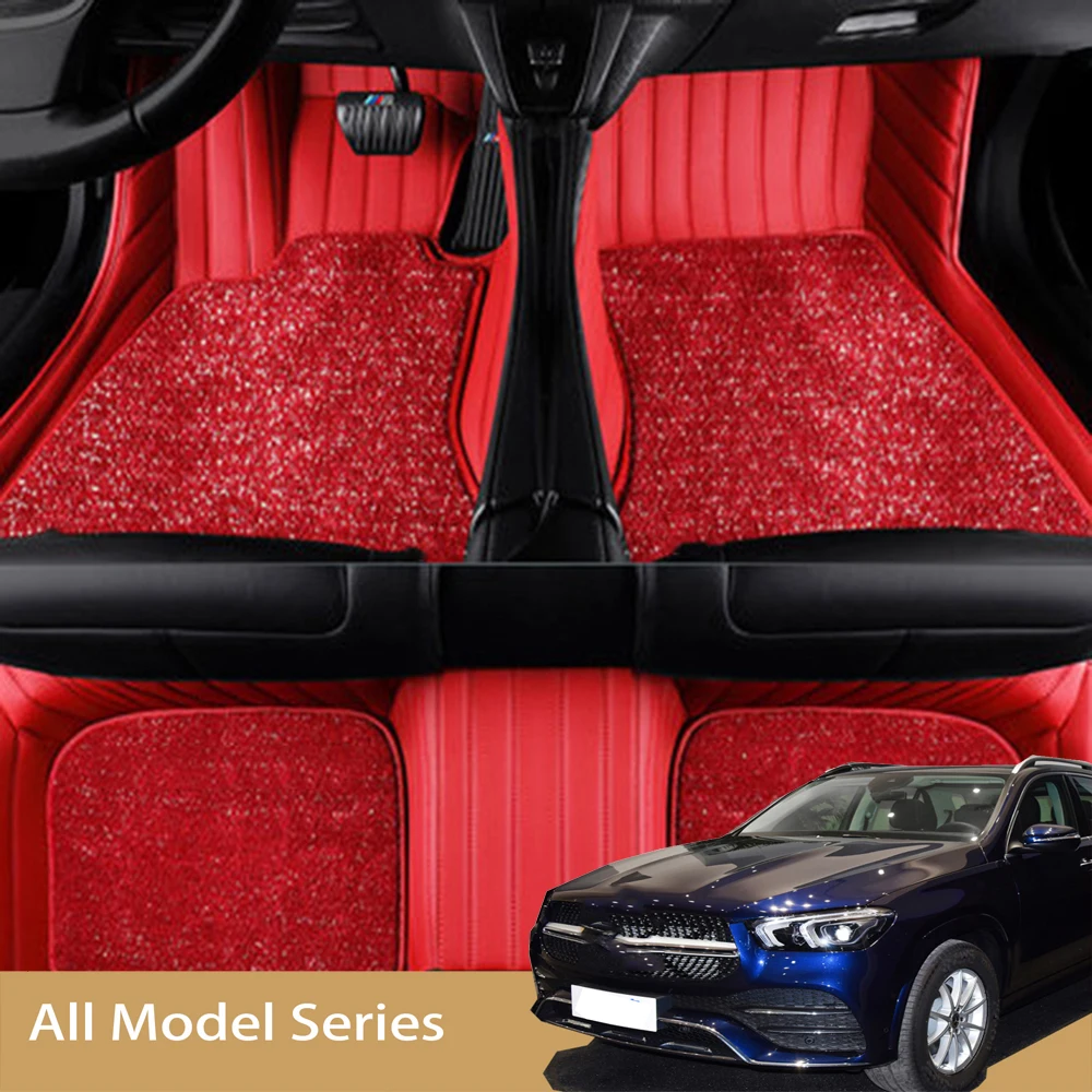 

5D Custom Car Floor Mats For Ford Ranger 2011-2023 Years Auto Carpets Double Layer Coche Accessories Liners Blanket