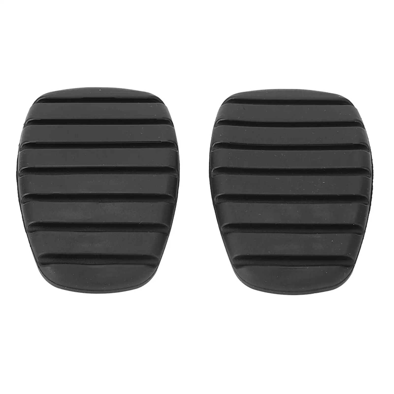 Pedal Pad Brake Pads Cover 1 Pair Black Wear Resistant 7700428354 Rubber for megane for clio Scenic MK2