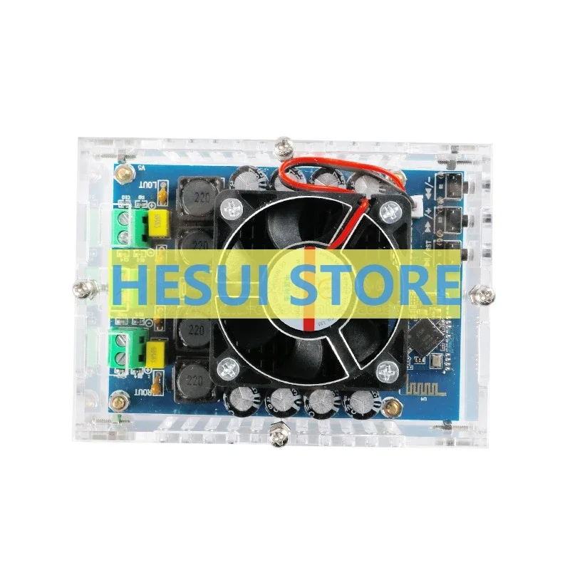 Placa amplificadora de potencia Digital Bluetooth TDA7498, módulo amplificador de audio de alta potencia de 2x100W con carcasa XH-A103