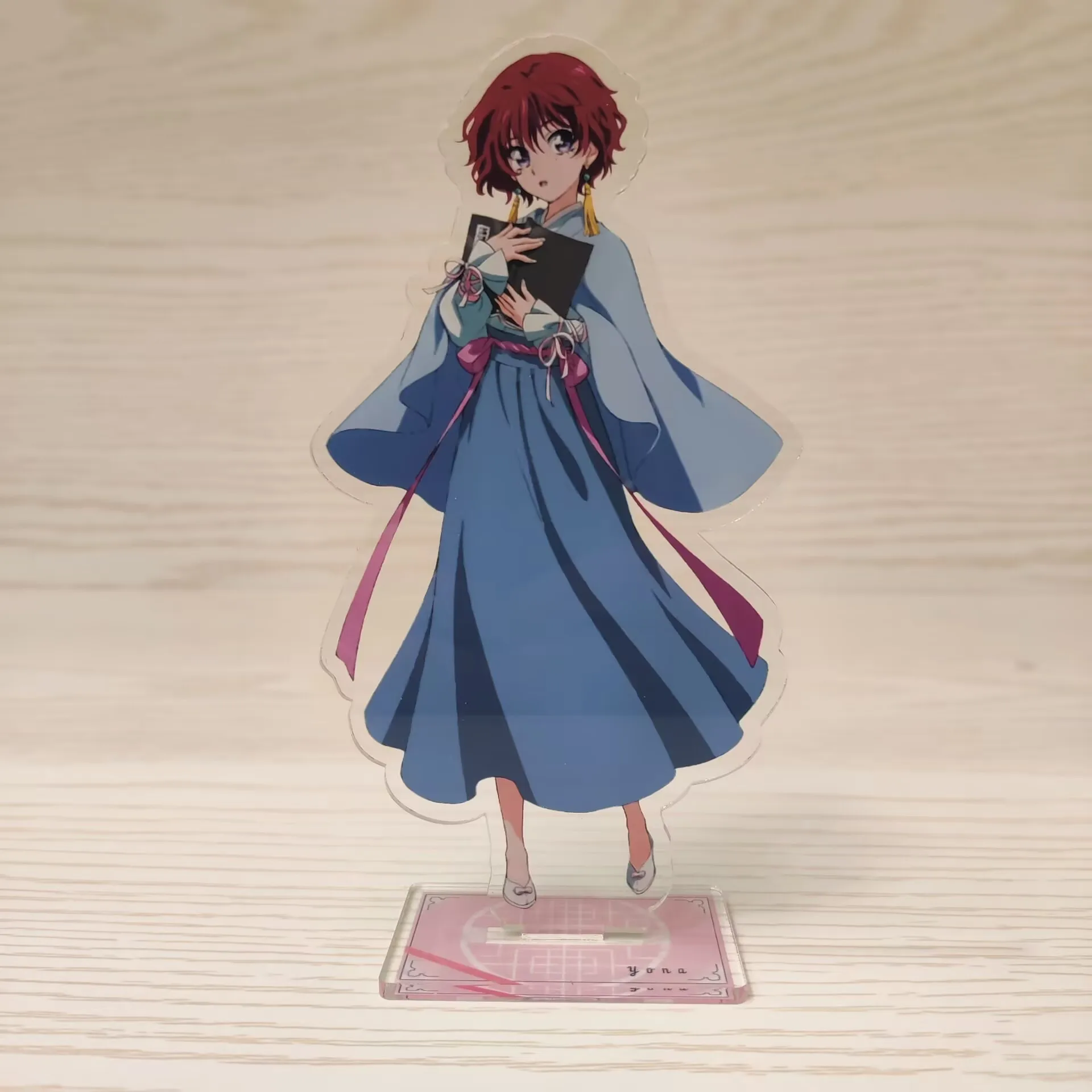 Akatsuki no Yona Anime Figures Yona Suoh Son Haku Cosplay Acrylic Stands Model Plate Desk Decor Prop Fans Christmas Gift 15CM