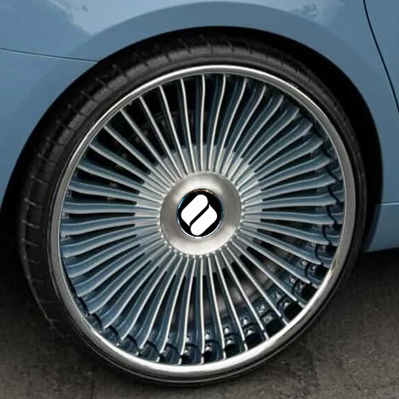 

BC-09000 2-Pieces Trimestre Brushed Chrome Floater Cap 6 Lug 19-26 Inch Truck & SUV Forged Rims