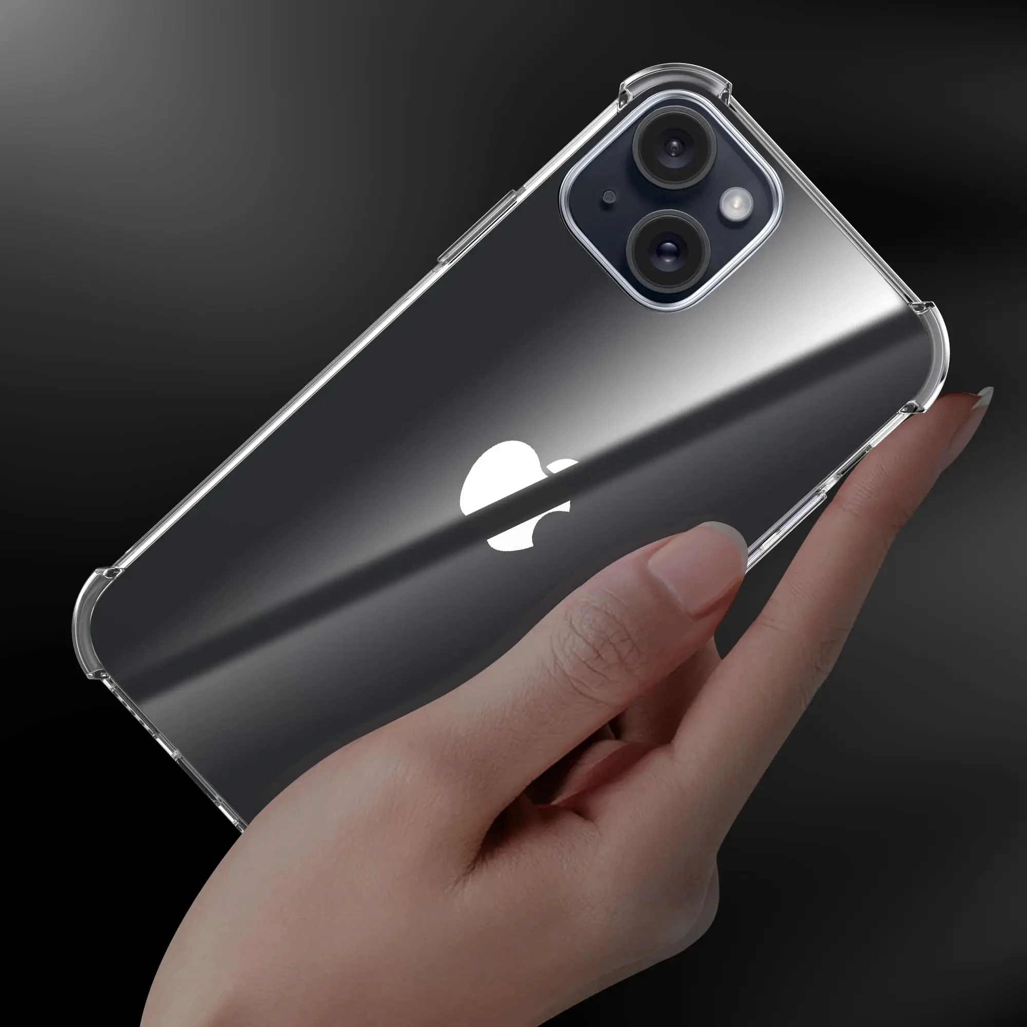 Shockproof Clear Phone Case For iphone 16 pro max cases Funda 15 13 11 12 14 Plus Mini X XR XS Silicone Transparent Accessories