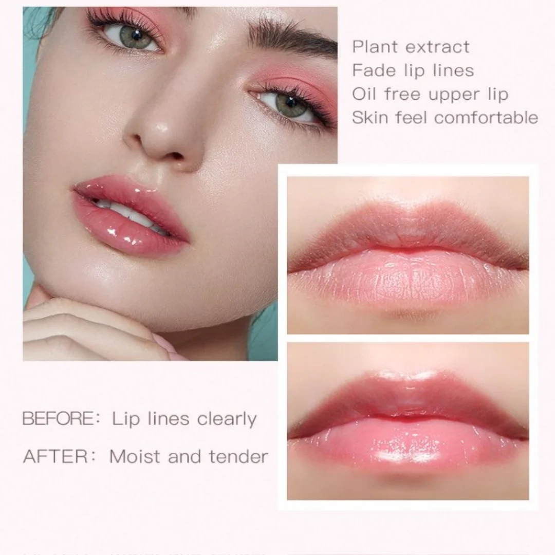 زيت الشفاه الفاكهة مرطب طويل الأمد ترطيب تتلاشى خطوط الشفاه شفافة مائي الشفاه الصقيل حمض الهيالورونيك مرآة ملمع الشفاه
