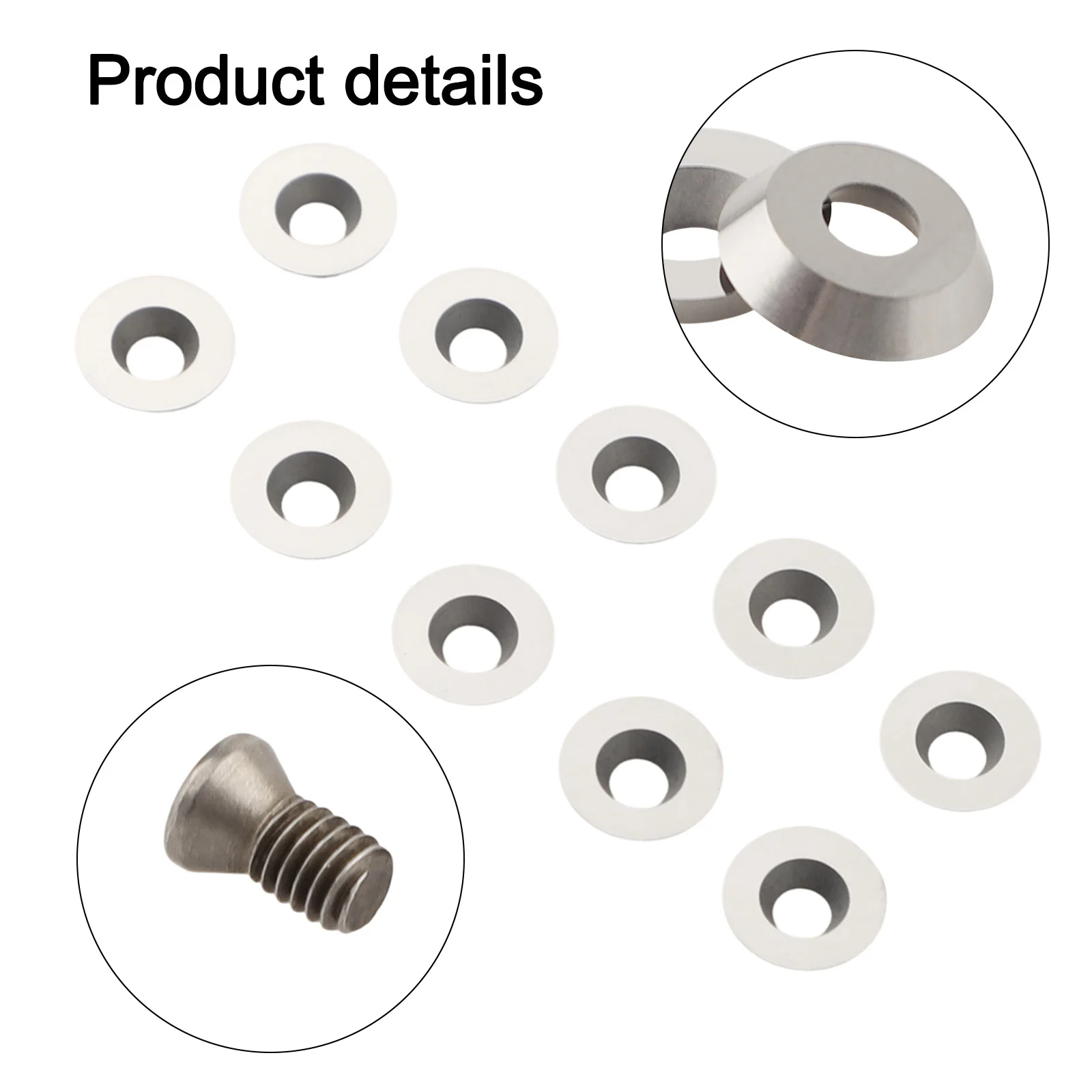 Lathe Tools Replacement Inserts Woodturning Inserts High Precision Polished Longer Tool Life Mirror Finish DIY Woodcraft