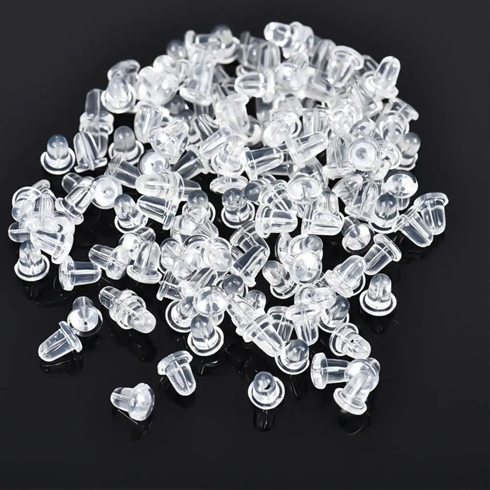 1Set Plastic Earring Plugs Premium Corrosion Resistant Lightweight Ear Protection Earrings DIY Jewelry Supplies Girls Earring - view 4