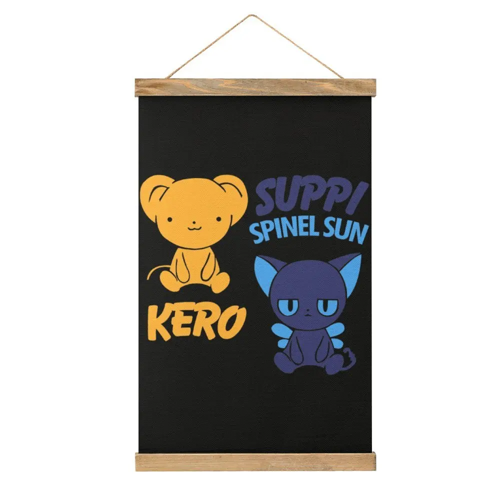 

Kero And Suppi Card Captor Sakura Premium Scoop Y Canvas Hanging Picture Hot Sale Picture Bar Wall Decoration Humor Graphic Styl
