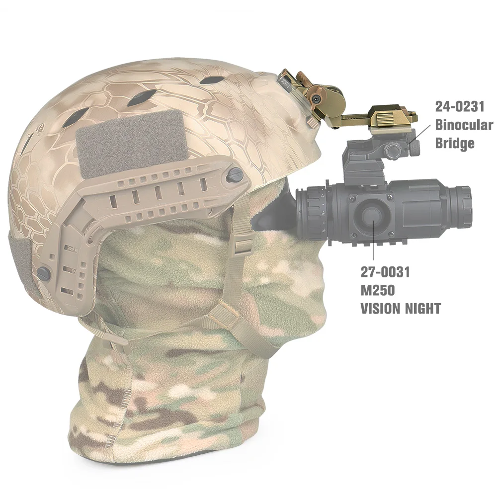Free Shipping PPT L4 G24 Style night vision mounts for Googgle NVG Helmet  Adapters Mounts Mounting Helmet OS24-0049
