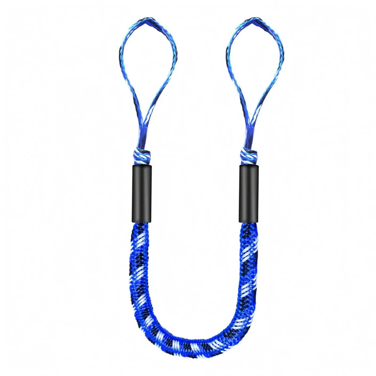 Marine Elastic Rope Shock Absorbing Dock Line Mooring Rope Stretch Tie for Boat Anchors and Railing Brackets
