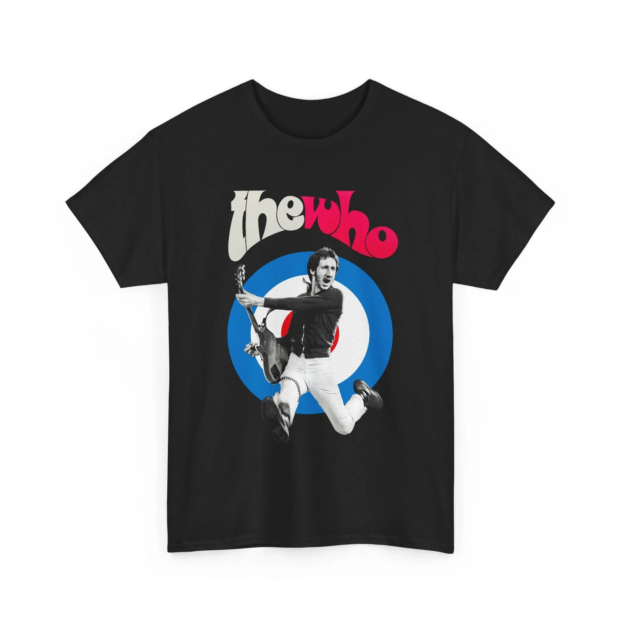 Pete Townshend T-Shirt aus schwerer Baumwolle