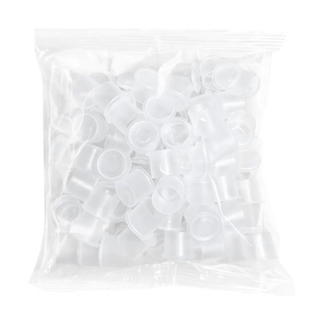 Eyelash Extension Glue Holder Disposable Pigment Pot For Permanent Makeup Microblading Nail Art Salon Working Tool