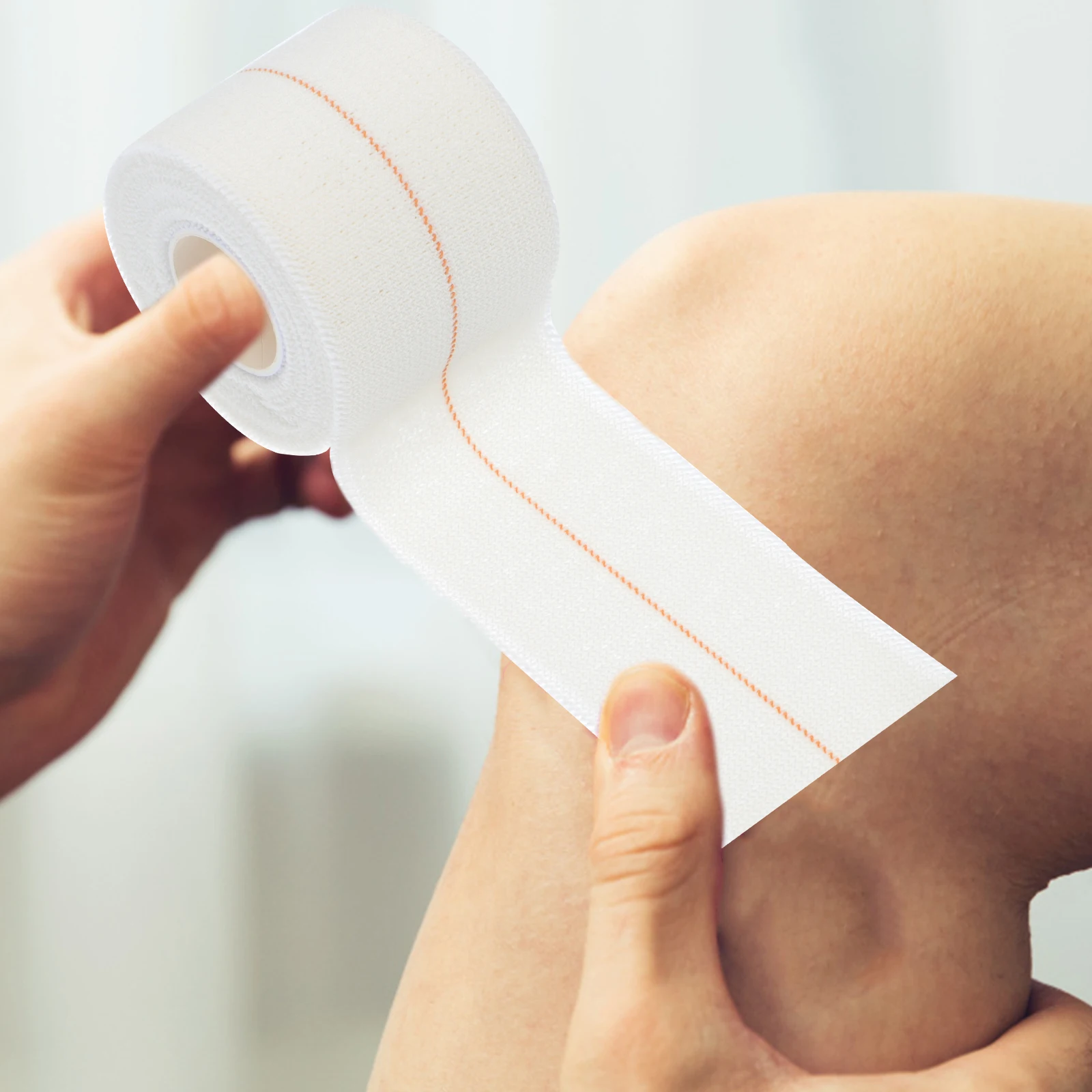 

First Aid Emergency Pressure Bandage Compression Cotton Athletic Sports Support for Sprained Shoulder Knee Ankle High