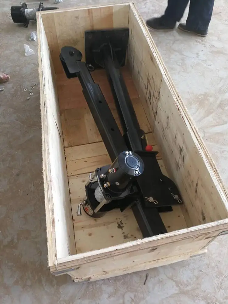 Mini Portable Mobile Jib Crane 1 Ton Capacity 360 Degree Rotating Swing Arm Lift Good Price Engine Pump Motor Core Components