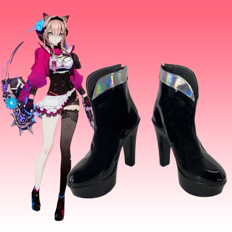 

Игра Honkai Impact 3, Pardofelis, обувь для косплея на заказ, ботинки, костюм на Хэллоуин, реквизит