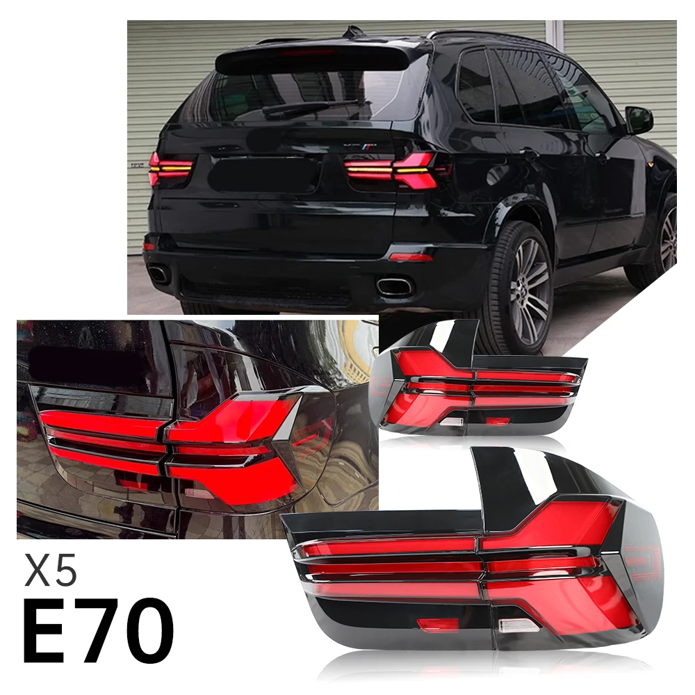 

LED Tail Light For BMW X5 E70 Taillight 2007 2008 2009 2010 2011 2012 2013 Fog Lights Day Running Light Plug And Play
