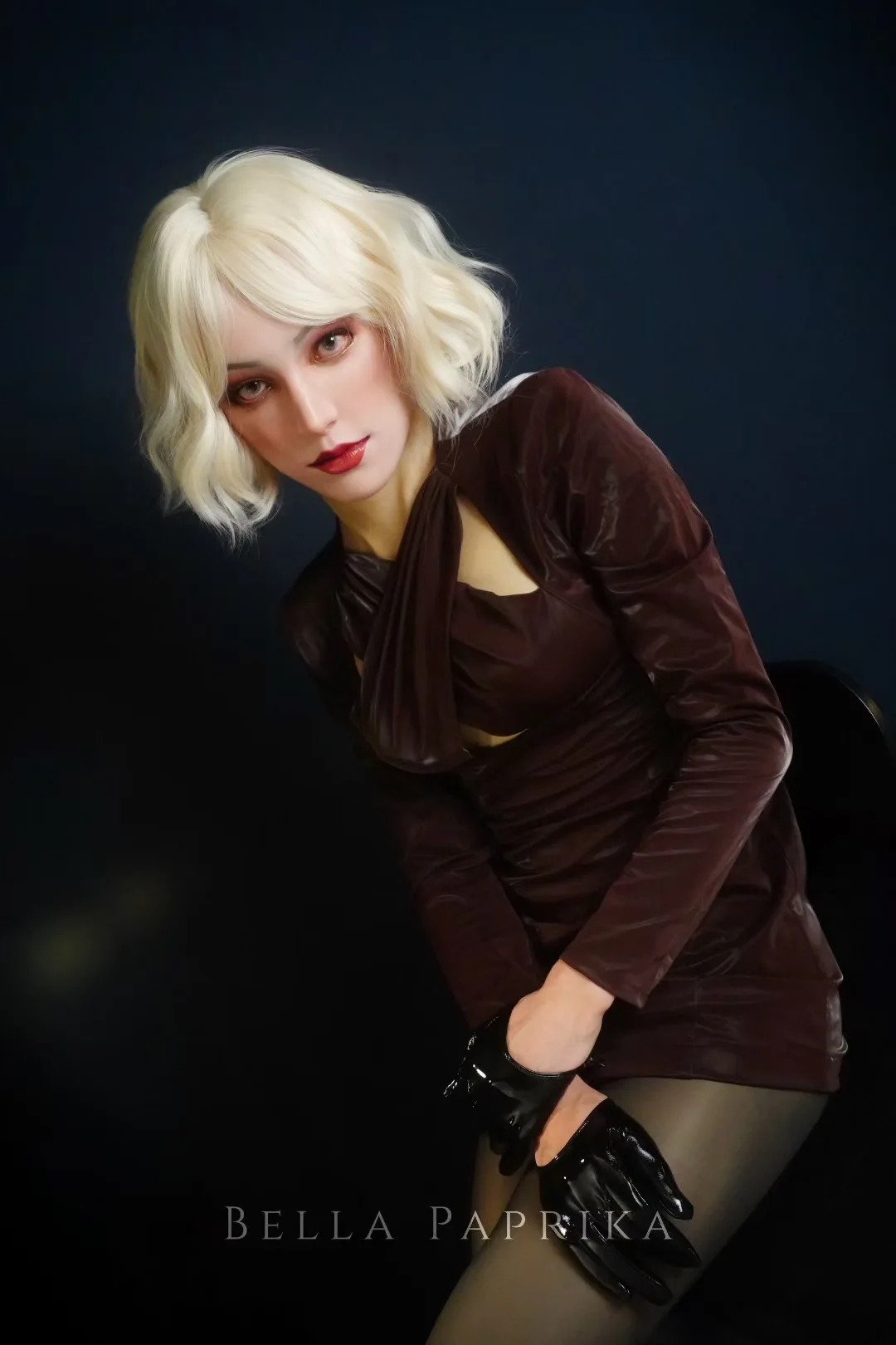 

(Ivy) Crossdressing Transgender Drag Queen Full Head Silicone Cosplay Kigurumi Male To Female Mask