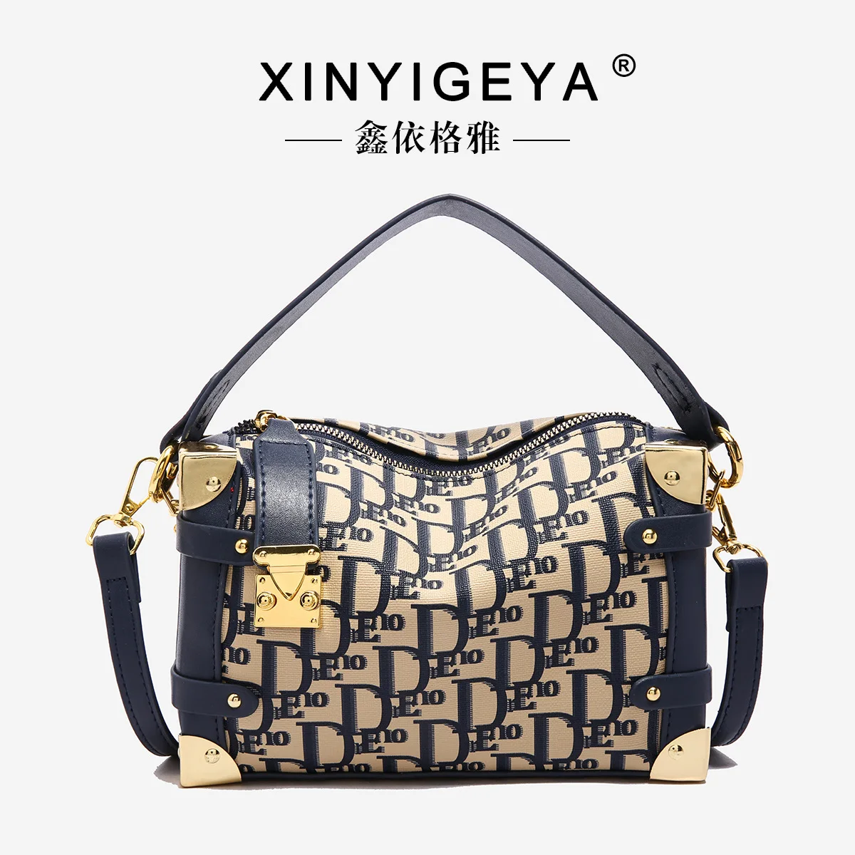 

2025 Luxury Box Bag for Women Retro Floral Crossbody Shoulder Purse with Top Handle, Chic Mini Square Bag Day To Night Versatile