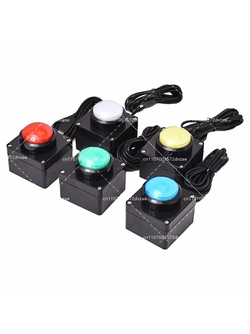 USB Custom Button Button Wireless Remote Control Answering Device Wireless Lottery Computer Mouse Simulation Shortcut Keyboard