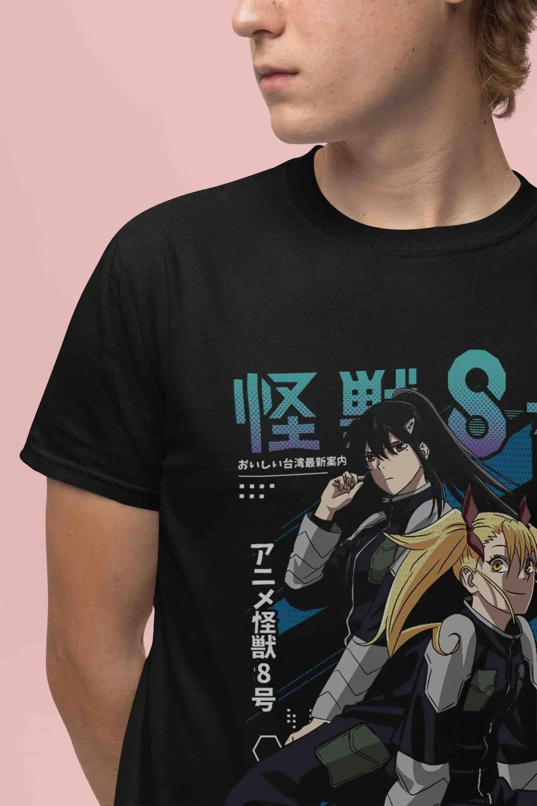 Kaiju N 8 Shirt Kafka Tshirt Mina Ashiro T-Shirt Reno Kikoru Top Isao Anime Tee