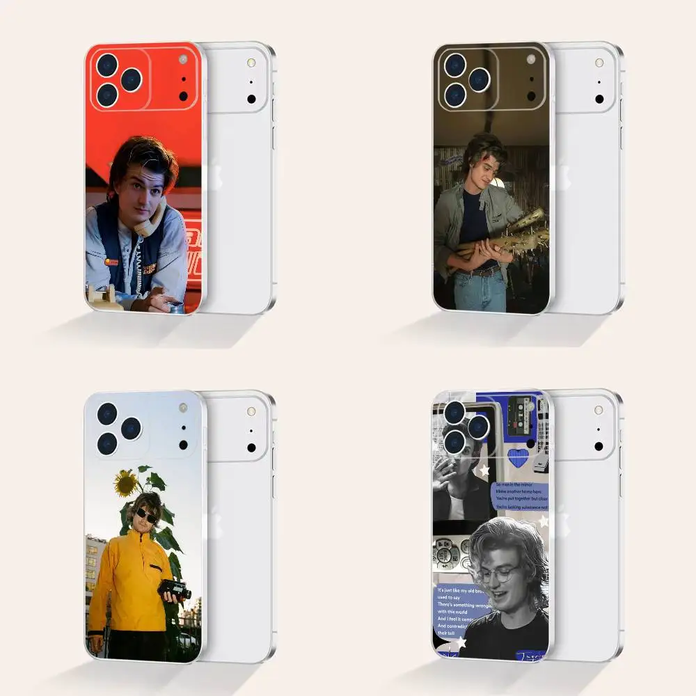 

J-Joe K-Keery D-Djo For iPhone 17,16,15,14,13,12,11 Pro,Max,Plus,X,XS,XR,SE4,E Mini Transparent Soft Protective Shell