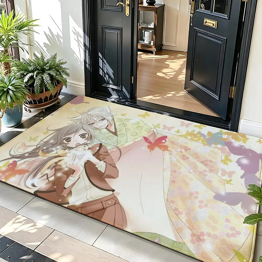 Anime K-Kamisama K-Kiss Floor Mat Soft Flannel Floor Mat  Suitable for Entryways, Living Rooms, Bedrooms, and Bathrooms