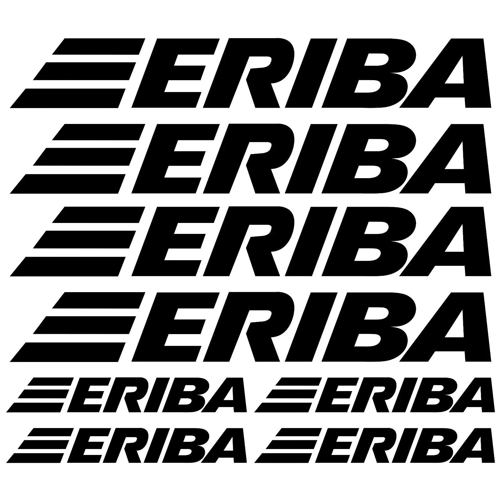 

For ERIBA XL aufkleber sticker wohnmobil camper wohnwagen caravan 8 Stücke Pieces