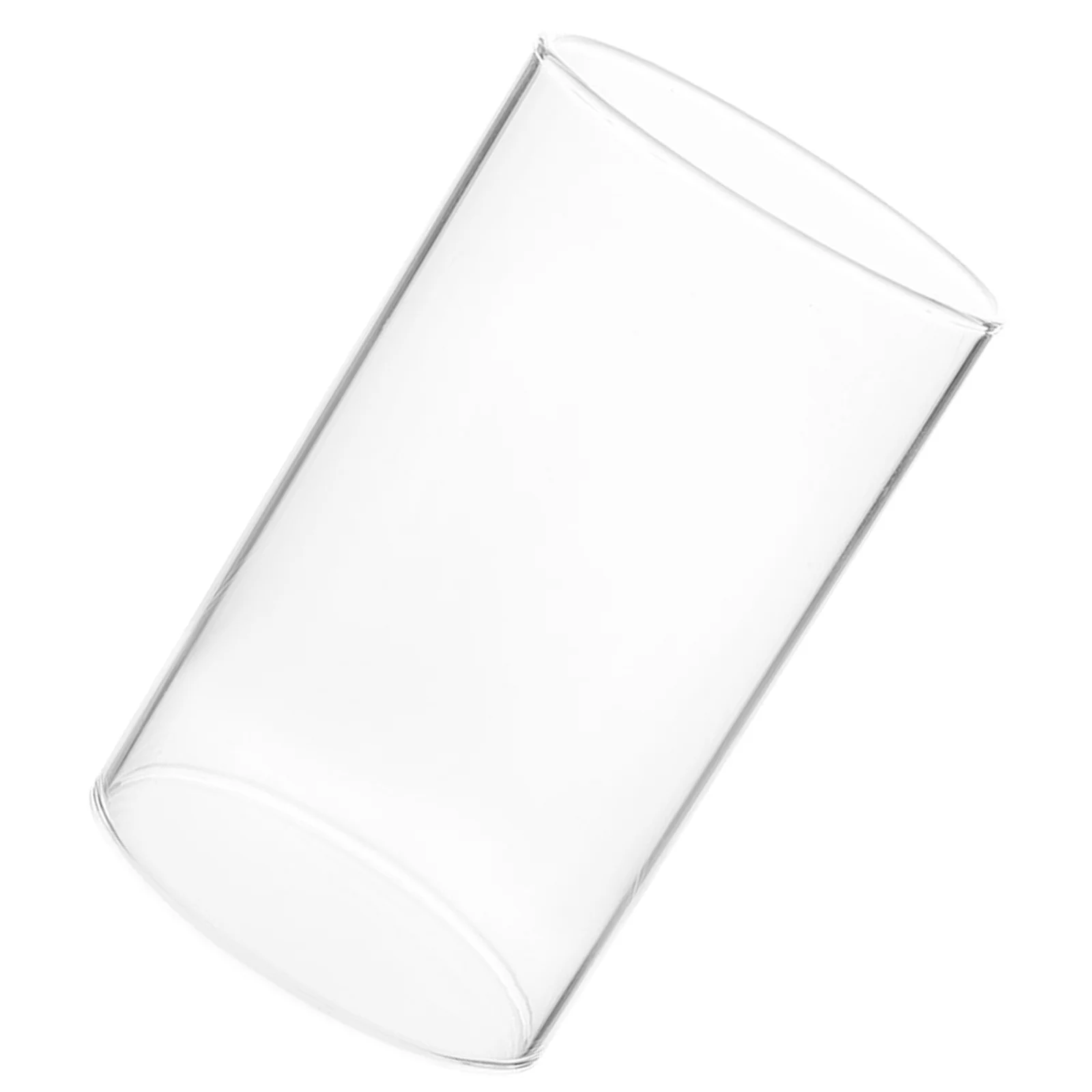 غطاء زجاجي شفاف مقاوم للرياح على شكل قبة حامل ديكور للمنزل الرومانسي الدافئ وحاملي الشموع الأسطوانية #5