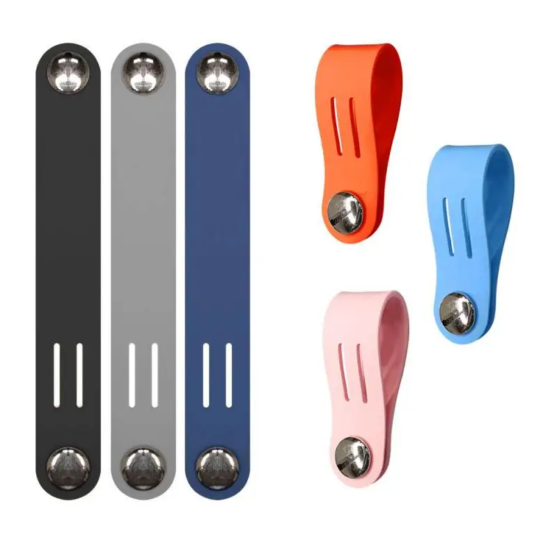 Silicone Cable Tie Security Multi-function Durable Flexible Neat Organize The Headphone Cord Neatly Innovative Practical