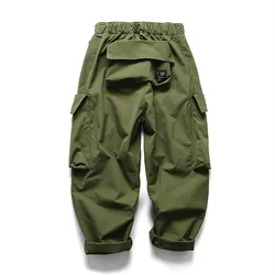 Men's Multi Pocket Workwear Pants Loose Casual Trousers Outdoor Trekking Hiking Skateboarding Sports Functional Bread Camp Longs