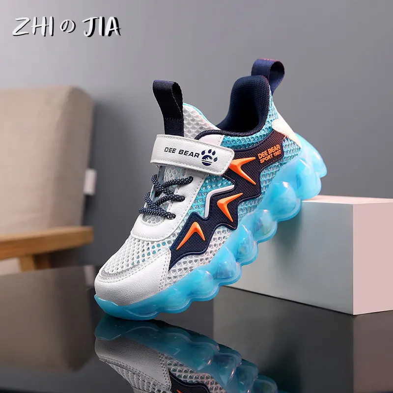 

2025 Kids Casual Shoes Boys Sports Lightweight Mesh Breathable Shoes Spring School Running Shoes Summer Outdoor Comfort Shoes