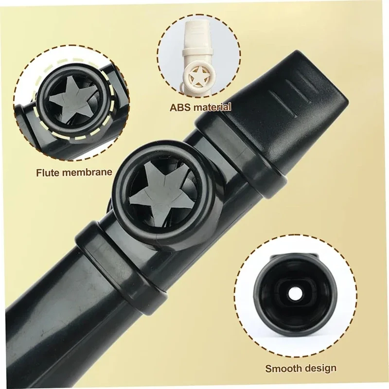 Kazoo for Adults Kids Professional Kazoo Reusable for Guitar Ukulele Violin Piano Keyboard Easy to Learn Musical Lovers