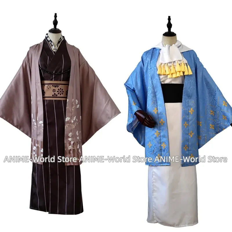 

Vtuber Nijisanji Luxiem Ike Eveland Luca Kaneshiro Cosplay Costume Uniform Men Halloween Carnival Party Outfit New Year Kimono