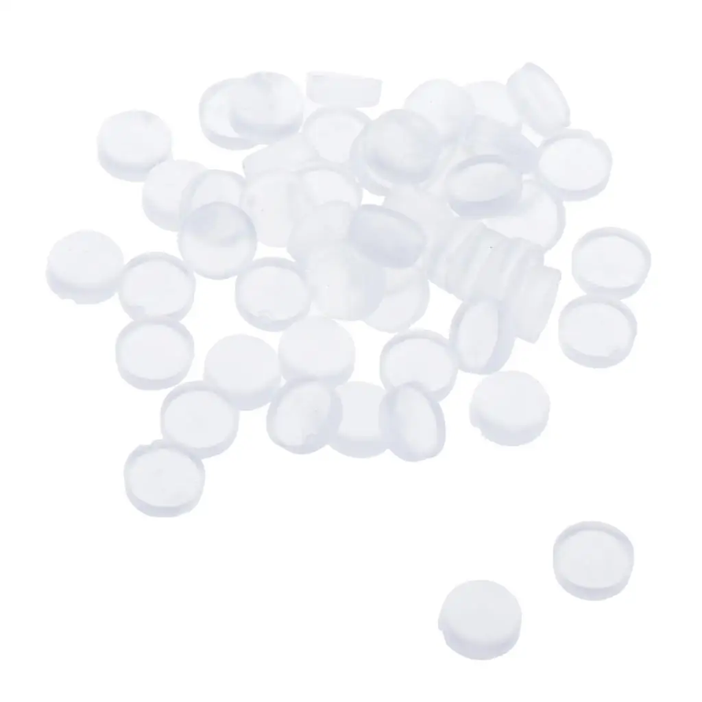 50pcs Trombone Trumpet Parts Spit Valve Cork Pads Tools Accessory