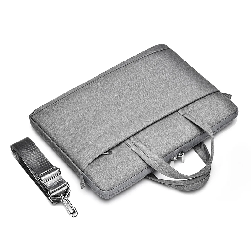حقيبة كمبيوتر محمول، حقيبة أعمال، حزام كتف قابل للتعديل، مقبض علوي مريح - حقائب سفر وعملية للرجال والنساء