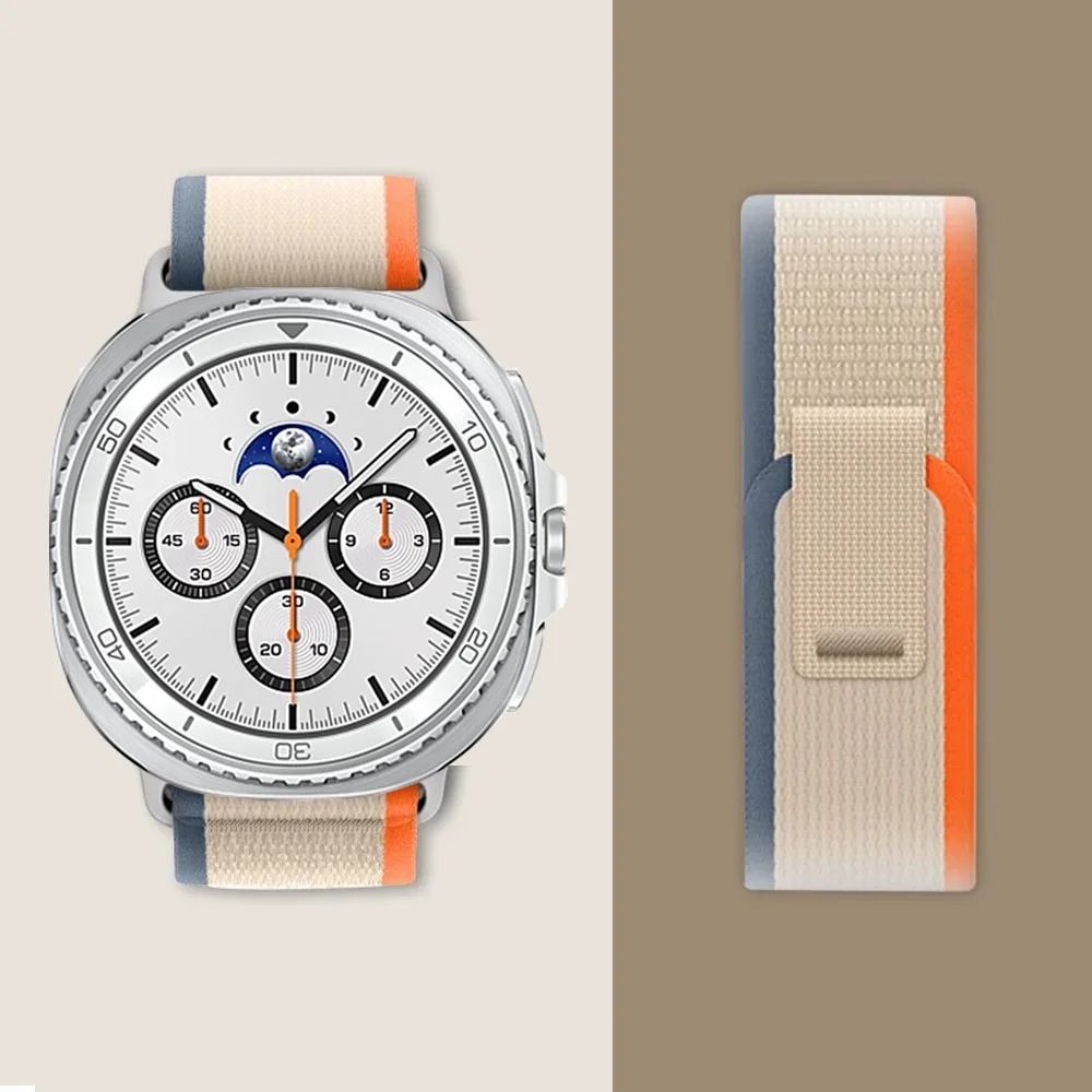 Bracelet For Samsung Galaxy Watch 8/8 classic Strap 40mm 44mm 46mm Accessories Sport Nylon Trail loop correa Galaxy watch 8 Band