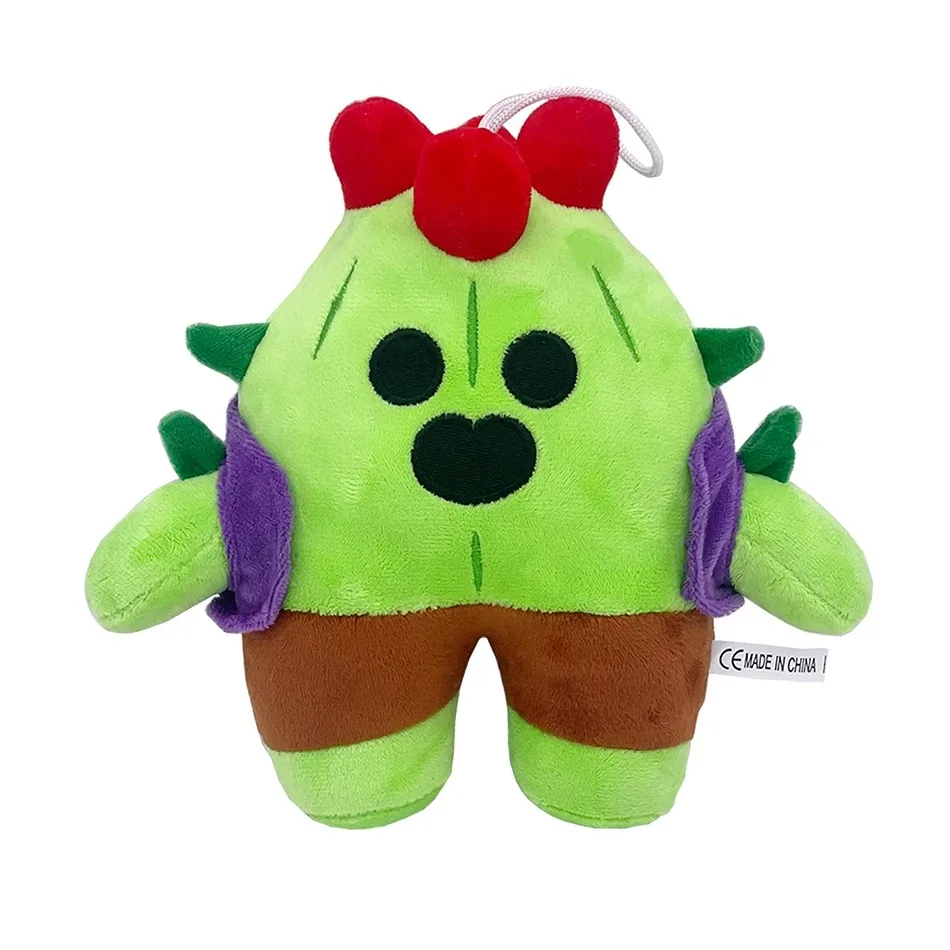 Coc Anime Plush Toy Supercell Anime Peripheral Spike Leon limit 25cm Plush Toy Cotton Kawaii Plush Toys Game Peripherals