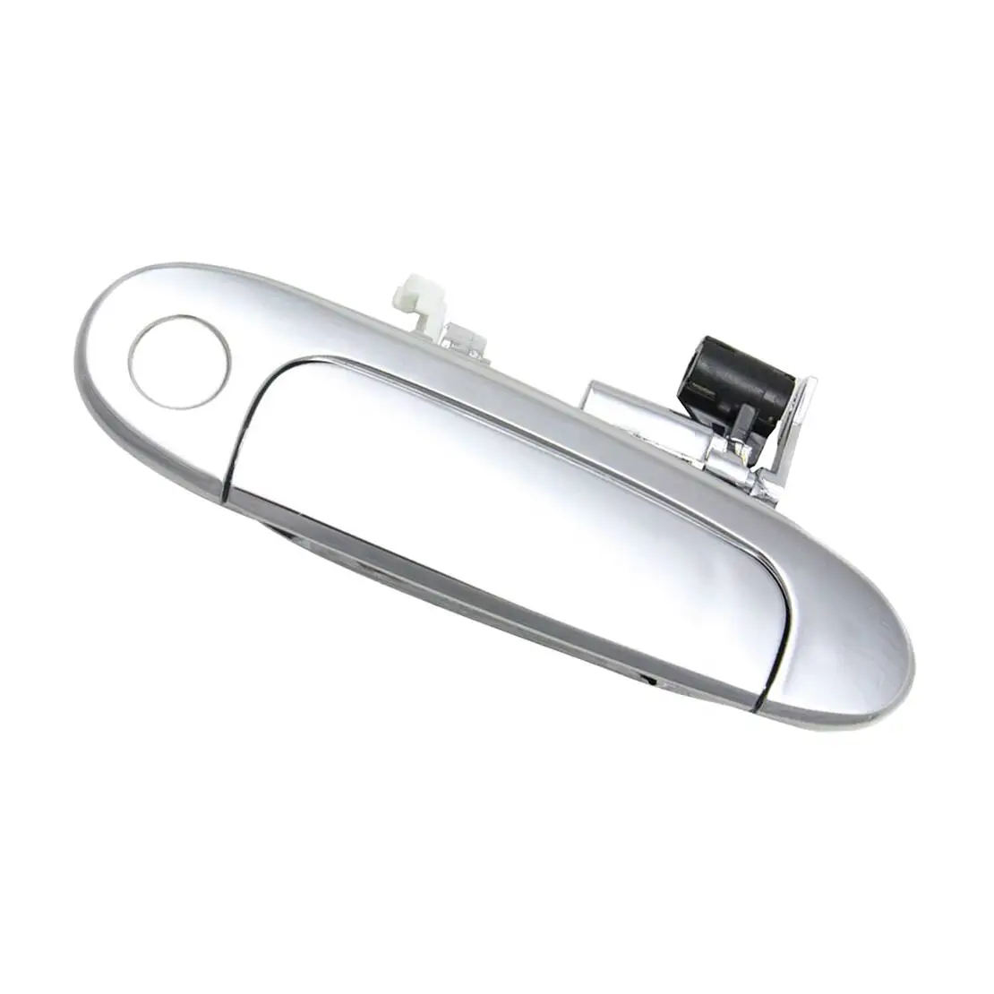 Manija de puerta Exterior delantera derecha plateada compatible con Toyota Echo 2000 2001 2002 2003 2004 2005