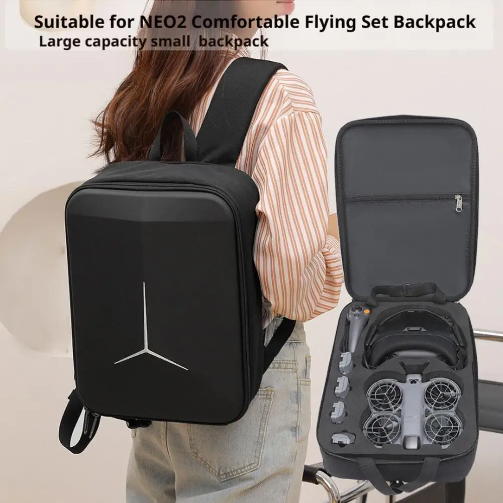 

Рюкзак для хранения для DJI NEO2 Motion Fly Combo, жесткая сумка на плечо, дорожный портативный чехол, аксессуары для дронов