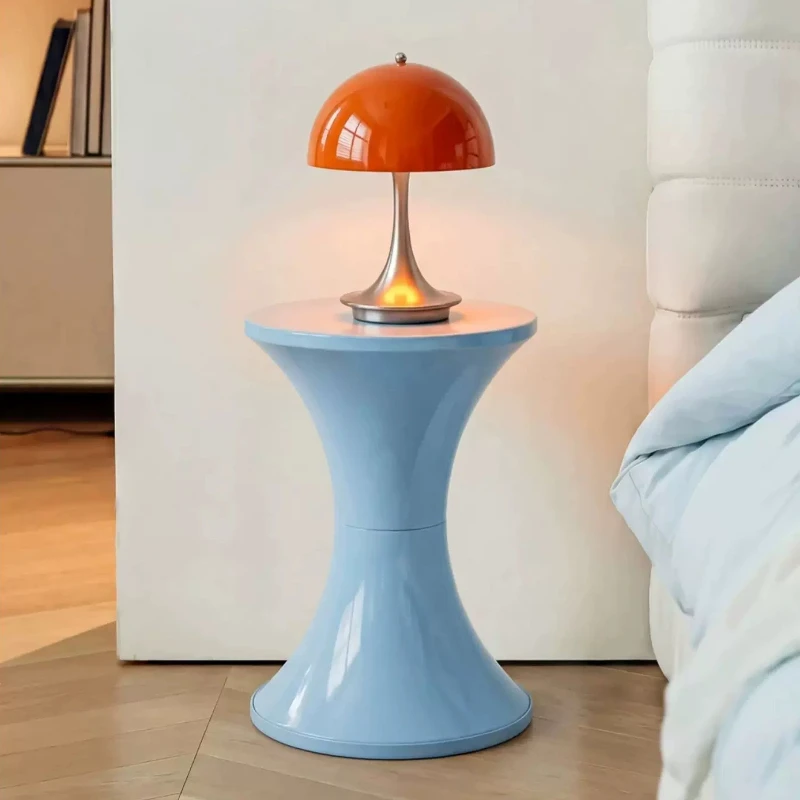 

Plastic Low Stool Chair Designer Thickened Home Living Room Shoe Change Seat Nordic Creative Internet Celebrity Hourglass Stool