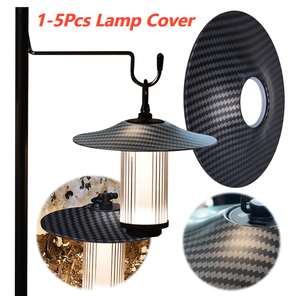 1-5Pcs Camping Light Shade Retro Atmosphere Lampshade Outdoor Lantern Shade Vintage Sun Canopy Lamp Cover for GZ Camping Light