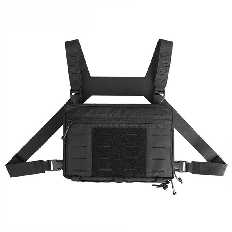 tactical-functional-chest-waist-bag-men's-crossbody-bag-quick-release-lightweight-workwear-style-fashion-new-arrival