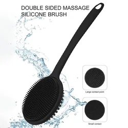 Long Handle Bath Brush Bathroom Body Brushes Back Ball Brush Mud Back Scrubber Shower Massage Brush Exfoliation Bathroom Tools