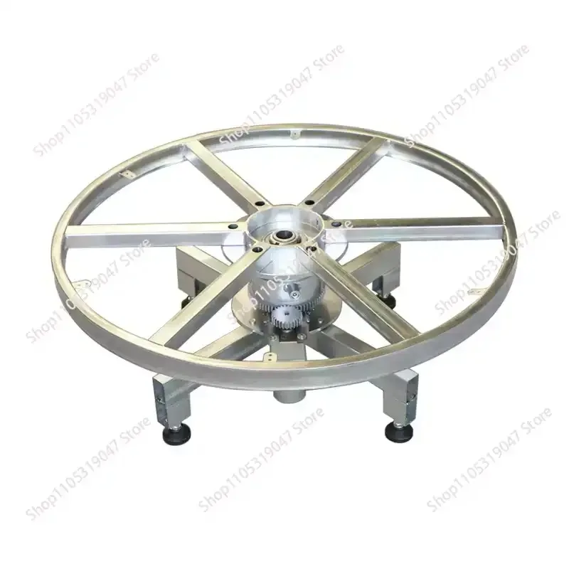 Motorcycle Display Table Remote Control Stage Turntable Display Speed Adjustable Steel Frame Rotating Base