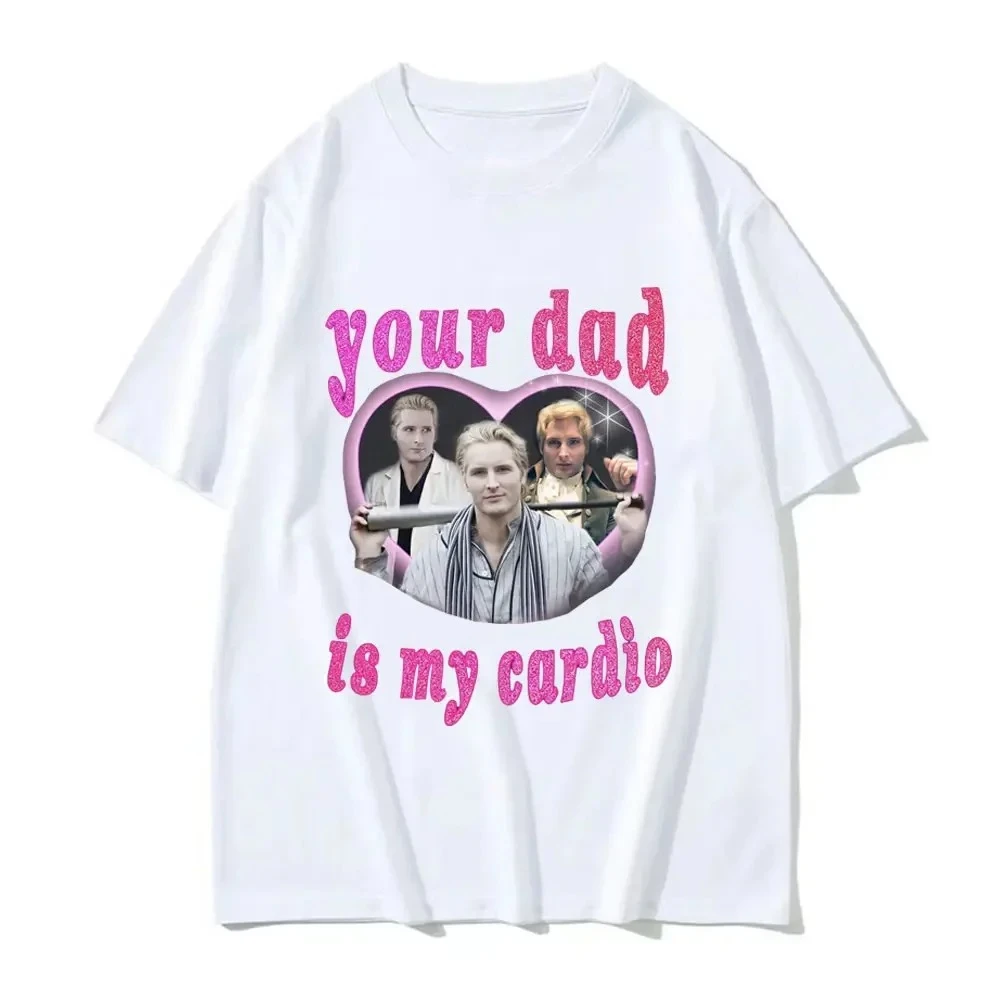 

The Original Dilf Carlisle Cullen - Twilight Oversized T Shirts Summer Men Clothing Cotton Streetwear European Size Tops T-shirt