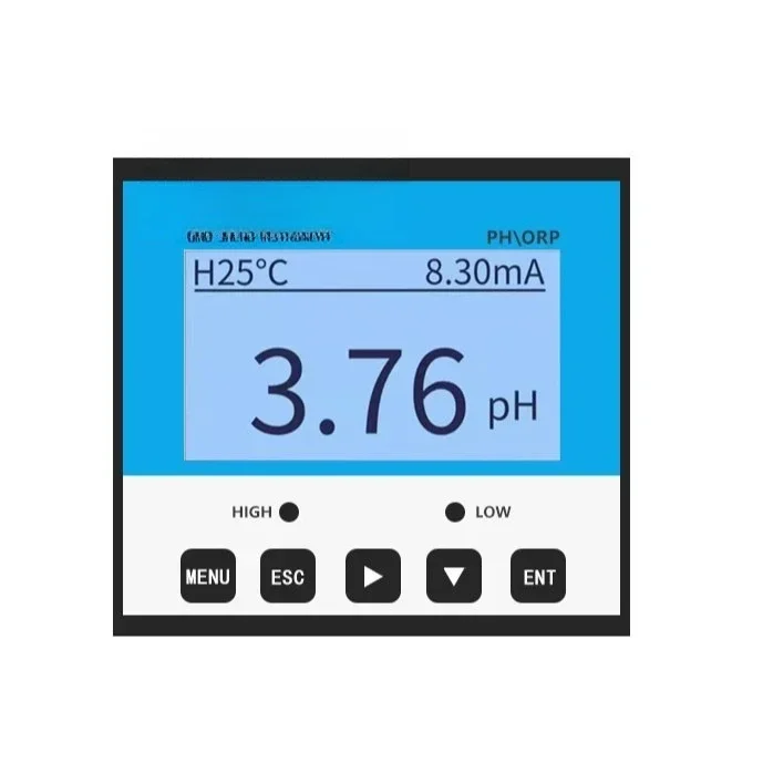 Online pH meter detector, controller Industrial water quality test ORP value Electrode probe, sensor pH meter