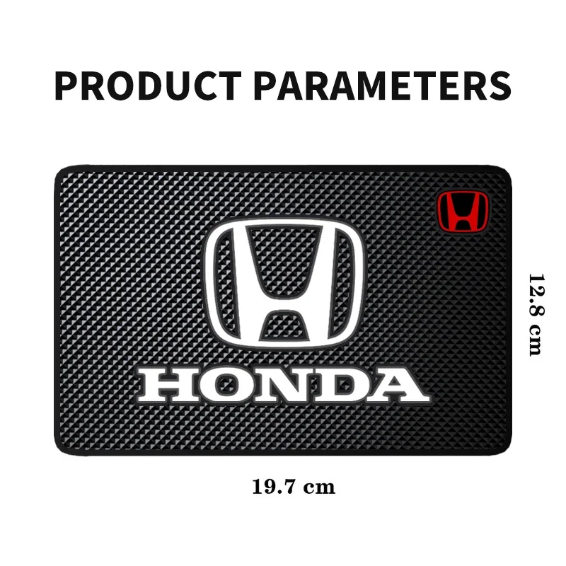 New Car Anti-Slip Mat Pad Silicone Non-Slip Dash Mat Mobile Phone Anti Slip For Honda Civic Varadero Xl1000 Xadv 750 Forza Shado