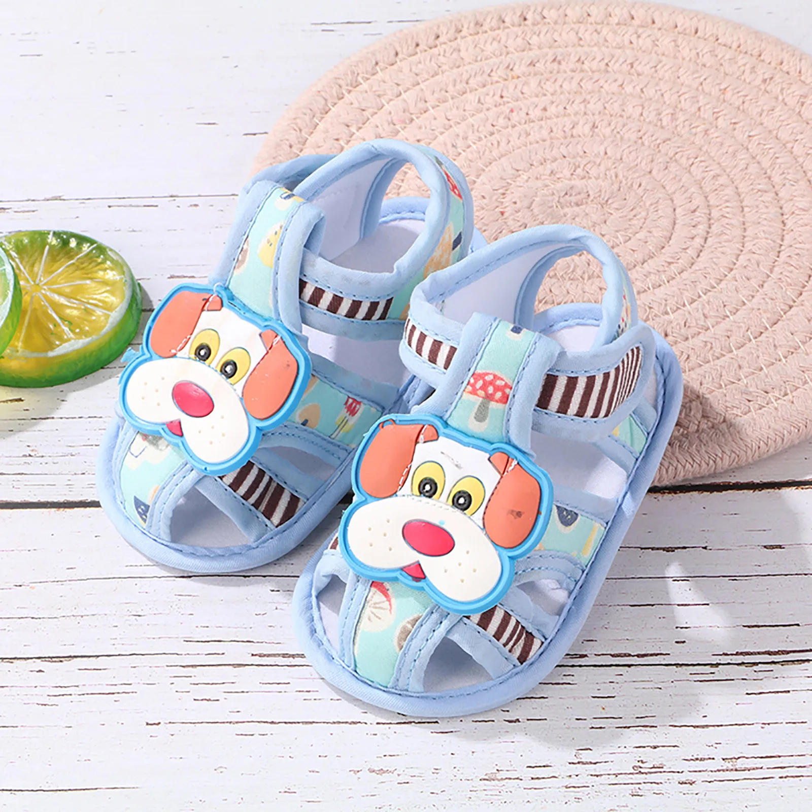 Toddler Infant Kids Baby Girl Summer Sandals Cute Casual Princess Sandals Cartoon Soft Sandals Crib Shoes Boy First Walkers0-12m