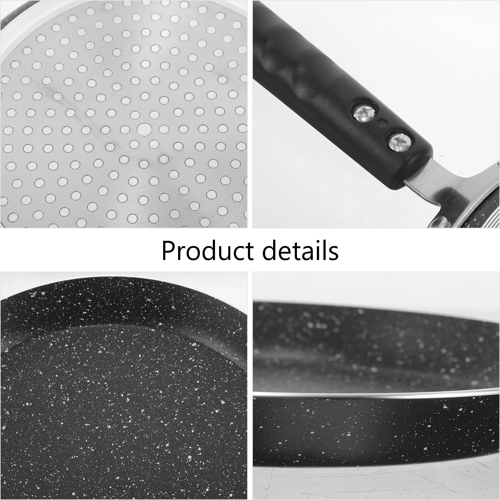 

1pc Non-Stick Frying Pan 6 Inches Omelette Pan Premium Material Quick Heat Conduction For Pancakes Sandwiches Egg Home
