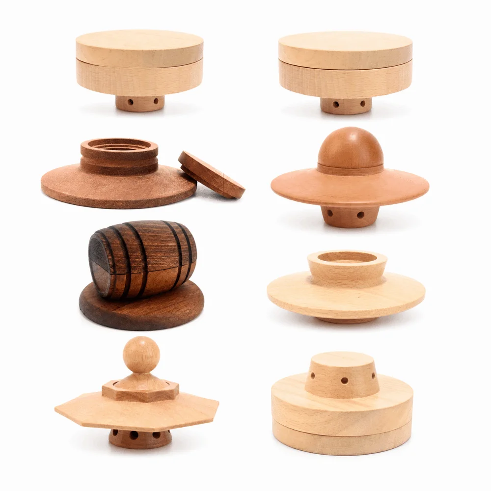Solid Wood Cocktail Smoke Tool Mesh Filter Bar Craft Fit Solid Wood Box Detach Structure Smoke Dome Mesh Filter Part